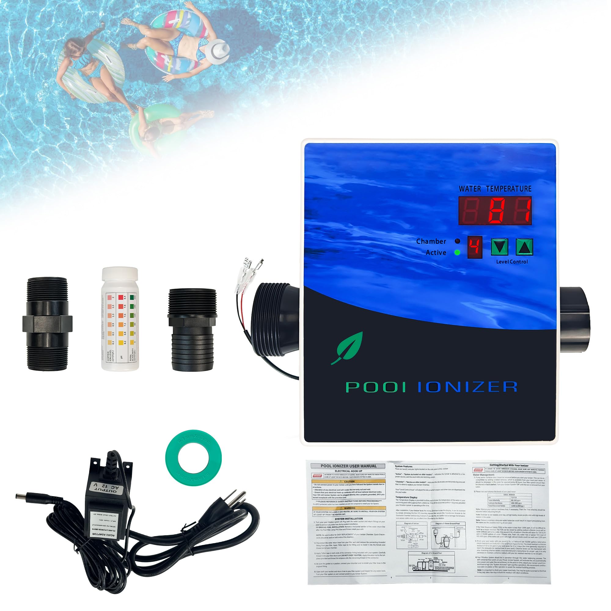 Amazon.com: 444301 Pool ionizer with Active Level Control, Pool